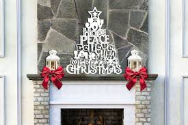 Download Joy Hope Peace Believe Let It Snow Merry Christmas Tree Svg Clipart By Mandala Creator Thehungryjpeg Com