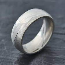 Wood Grain Damascus Steel Ring Minimalist Damascus Steel Ring Mens Wedding Rings Engagement Ring Buying Guide