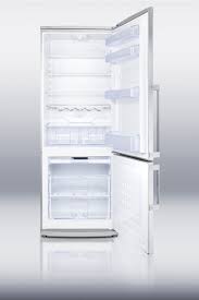 Compact, counter depth, double drawer and undercounter refrigerator in stainless steel. Ffbf245ss Summit Appliance