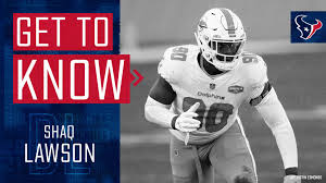 Shaquille lawson (born june 17, 1994) is an american football outside linebacker for the houston texans of the national football league (nfl). Meet Dl Shaq Lawson
