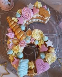 Cake Licorne Anniversaire Unicorn Cake Number Cake Numeral Cake Unicorn Cake Unicorn Themed Cake Cake