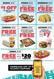 The del taco promo codes currently available end when del taco set the coupon expiration date. Del Taco Coupons And Discounts