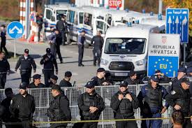 The police have completely lost control here…and this is happening in the european union. jonathan miller reports from croatia as refugees and migrants. Migrants Clash With Police At Bosnian Croatian Border Saudi Gazette