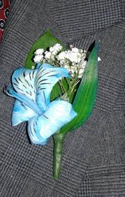 Buque De Noiva Fran S Flores Flor Para Lapela Astromelia Azul E Gipsofila Facebook