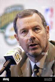 Seattle Supersonic's new head coach P.J. Carlesimo answers questions from  the media after he was introduced at the NBA basketball team's Furtado  training facility in Seattle,