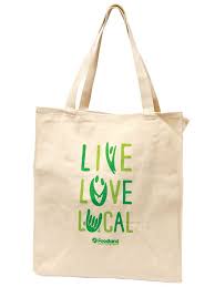 Live Love Local Green Canvas Tote Bag From Foodland Hawaii Available Online Https Www Foodland Com Node 100617 Tote Bag Bags Tote