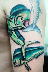 Blu Tattoos - Orange Wolf