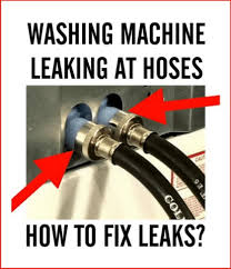 Many times, a simple diy fix is all that's required. How To Fix Leaking Washing Machine Hoses Appliance Genie