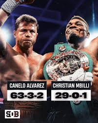 🚨 BREAKING: Canelo Alvarez is set to face Christian Mbilli ...