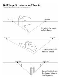 You can do the exercises online or download the worksheet as pdf. One Point And Two Point Perspective Worksheet Packet By Jewels Tpt
