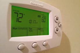 Learn how to set your thermostat and get tips on the auto setting, so it automatically turns on and off at a certain temperature to keep your room temperat. Programmable Thermostat How To Use Set For Every Season