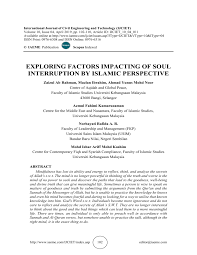 Rasa cemas atau anxiety adalah hal yang normal dirasakan ketika seseorang menghadapi situasi atau mendengar berita yang menimbulkan rasa takut gangguan kecemasan dan anxiety tidaklah sama. Exploring Factors Impacting Of Soul Interruption By Islamic Perspective
