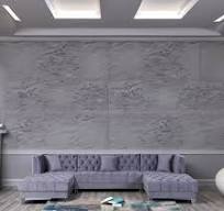 OEM Huayang Customized Home Furniture Living Room Leather Set Fabric Office  Sofa