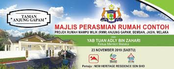 Rumah rmm jenis c negeri melaka. Majlis Perasmian Rumah Contoh Lembaga Perumahan Melaka Facebook