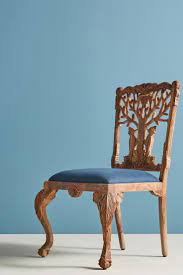 handcarved land sky buffet dining chairs carved chairs chair