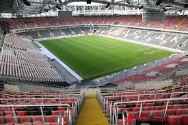 The venue is used mostly for football matches. Pin Na Doske Stadium Arena Center