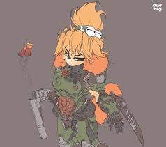 That S Isadoom She Has The Doomslayer Armor That S Why She Isadoom Doomguy And Isabelle Animal Crossing Fan Art Animal Crossing Memes Animal Crossing Funny