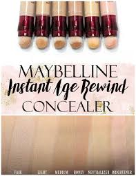Maybelline Concealer Swatched Maybelline Concealer Age