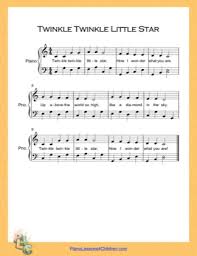 Learn how to play the piano with this easy tutorial for twinkle twinkle little star. Twinkle Twinkle Little Star C Major Nursery Rhyme Free Piano Sheet Music Pdf