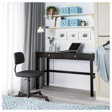 Unsere redakteure fragen haben uns dem ziel angenommen. Hemnes Schreibtisch Mit 2 Schubladen Schwarzbraun 120x47 Cm Ikea Deutschland
