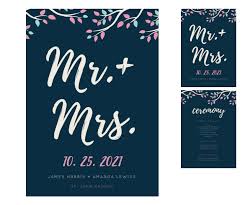 Free Wedding Program Templates You Can Customize