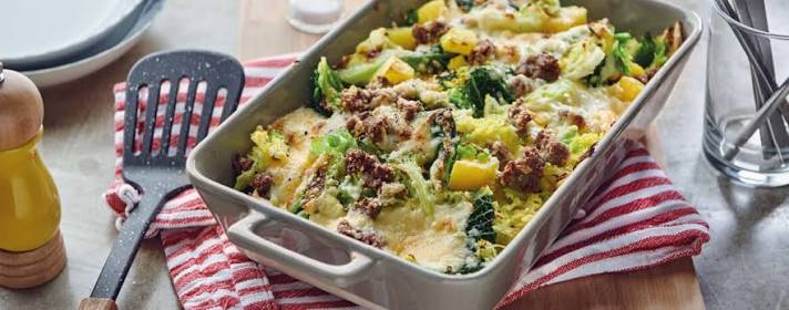Savoy Cabbage Casserole