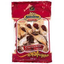 Boromir cornulete cu umplutura de prune 300gr. Sanziene Cornulete Gem Visine 350g