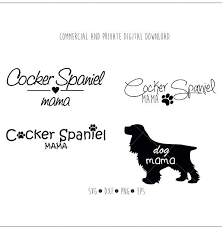 Black And White Springer Spaniel Clipart Pin On Silhouette