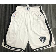 Short De Basquete Nba Brooklyn Nets Versao Regular Branco Bolsos Laterais E Outros Estilos Calcoes De Basquete Shopee Brasil