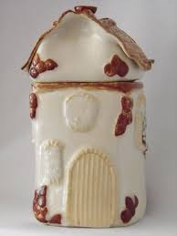 Items Similar To Cookie Jar Cottage On Etsy Teapot Cookies Cookie Jars Biscuit Jar