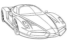 Ferrari Cars Ferrari Cars Outline Coloring Pages In 2020 Cars Coloring Pages Sports Coloring Pages Race Car Coloring Pages