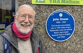 The Yorkshire Society's blue plaque to honour John Dower unveiled