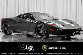 In terms of output figures it's 605 horsepower (458 speciale) vs. 2015 Ferrari 458 Italia Speciale North Miami Beach Fl 38619173