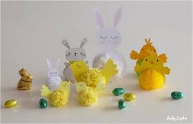 Deco De Paques En Pompons Diy Lucky Sophie Blog Famille Voyage Deco Paques Pompon Diy Paques
