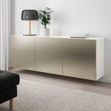 See more ideas about ikea, ikea eket, ikea wall cabinets. Besta Wall Mounted Cabinet Combination White Riksviken Light Bronze Effect Ikea