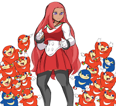 Da Qween Ugandan Knuckles Sonic Fan Art Cute Art Ugandan