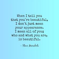 Here are quotes with the ways famous lovers have said, i love you. the three simple words, i love you, might not seem like enough to really express how you feel. Compliment Quotes For Her Beauty Pinterest Visitquotes