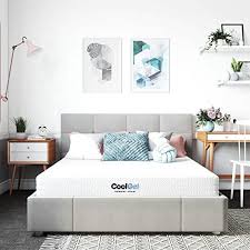 Classic Brands Cool Gel Memory Foam 6 Inch Mattress Certipur Us Certified Full White In 2020 Cool Gel Mattress 6 Inch Mattress Gel Mattress
