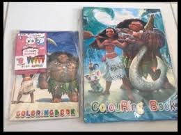 Get crafts, coloring pages, lessons, and more! Instock Moana Kids Coloring And Stickers Book Set W Crayon A5 3 90 A4 4 90 Another Set Is Without Crayon But More Coloring Page 4 90 Babies Kids Babies Kids Fashion On Carousell