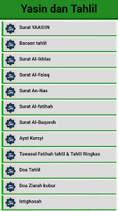 Surat yasin mp3 & mp4. Surat Yasin Dan Tahlil Terlengkap Dengan Audio Mp3 For Android Apk Download