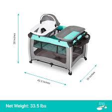 Yes because two in one play pin and bassinet and portable too. Dream On Me Princeton Deluxe Playard I Nap N Pack I Play Yard I Infant Bassinet I Compact Fold I Removeable Changing Table I Removable Napper Baby Kolenik Activity Entertainment