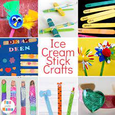 These are some of our favorite ice cream stick crafts. Ice Cream Stick Crafts And Activities