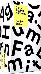 We wrote a whole new game from scratch and tested it. Amazon Com Cards Against Humanity Family Edition The Actual Real Official Family Edition Of Cah Card Game Yellow Toys Games