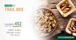 Many of them also satisfy sweet mind the calories: Trail Mix Calories In 100g Oz Standard Serving Size Handful And More
