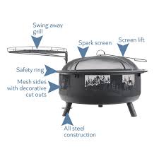 We did not find results for: 36 Extra Large Round Barrel Fire Pit With Swing Away Grill Blue Sky Outdoor Living