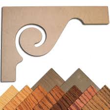 Check out our large selection of stair treads in almost every size and wood species. 7029 Scroll Stair Bracket