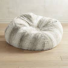 Pier 1 Imports Fuzzy Faux Fur Snow Leopard Bean Bag 130 Liked On Polyvore Featurin Cheap Bean Bag Chairs Luxury Bean Bag Chairs Dining Room Chair Cushions
