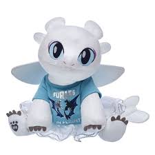 Light Fury Sparkly Gift Set Como Entrenar A Tu Dragon Peluches Entrenando A Tu Dragon