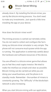 Generating bitcoins is called mining because, like mining precious metals in the earth, there is only a set number of bitcoins that can ever be created—21 million. New Bitcoin Server Mining App Reviews Scam Or Legit Beermoneyforum Com We Help Each Other To Make Money Online