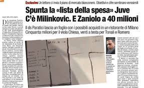 La faccia di paratici è tesa, si porta dietro uno dei suoi memorabili foglietti che poi non userà. Paratici Dimentica In Ristorante Il Foglio Con La Lista Dei Giocatori Da Comprare Per La Juve Ecco I 5 Nomi Areanapoli It